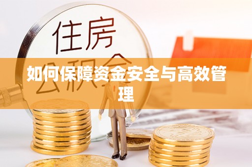 安达如何保障资金安全与高效管理