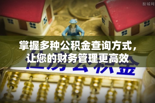 安达掌握多种公积金查询方式，让您的财务管理更高效