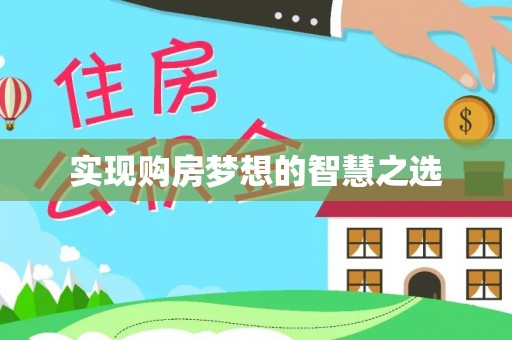 安达实现购房梦想的智慧之选