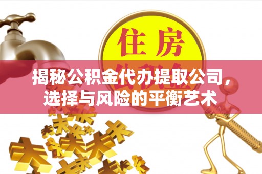 安达揭秘公积金代办提取公司，选择与风险的平衡艺术